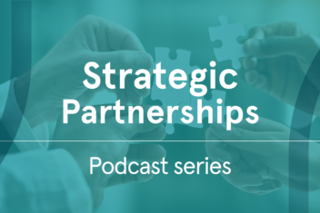Strategic partnerships podcast series header