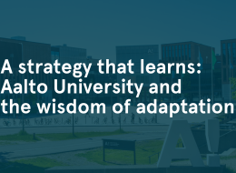 A strategy that learns aalto university and the wisdom of adaptation